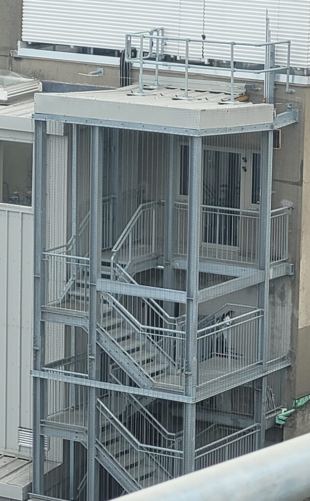 Bird Wiring Fire Escape