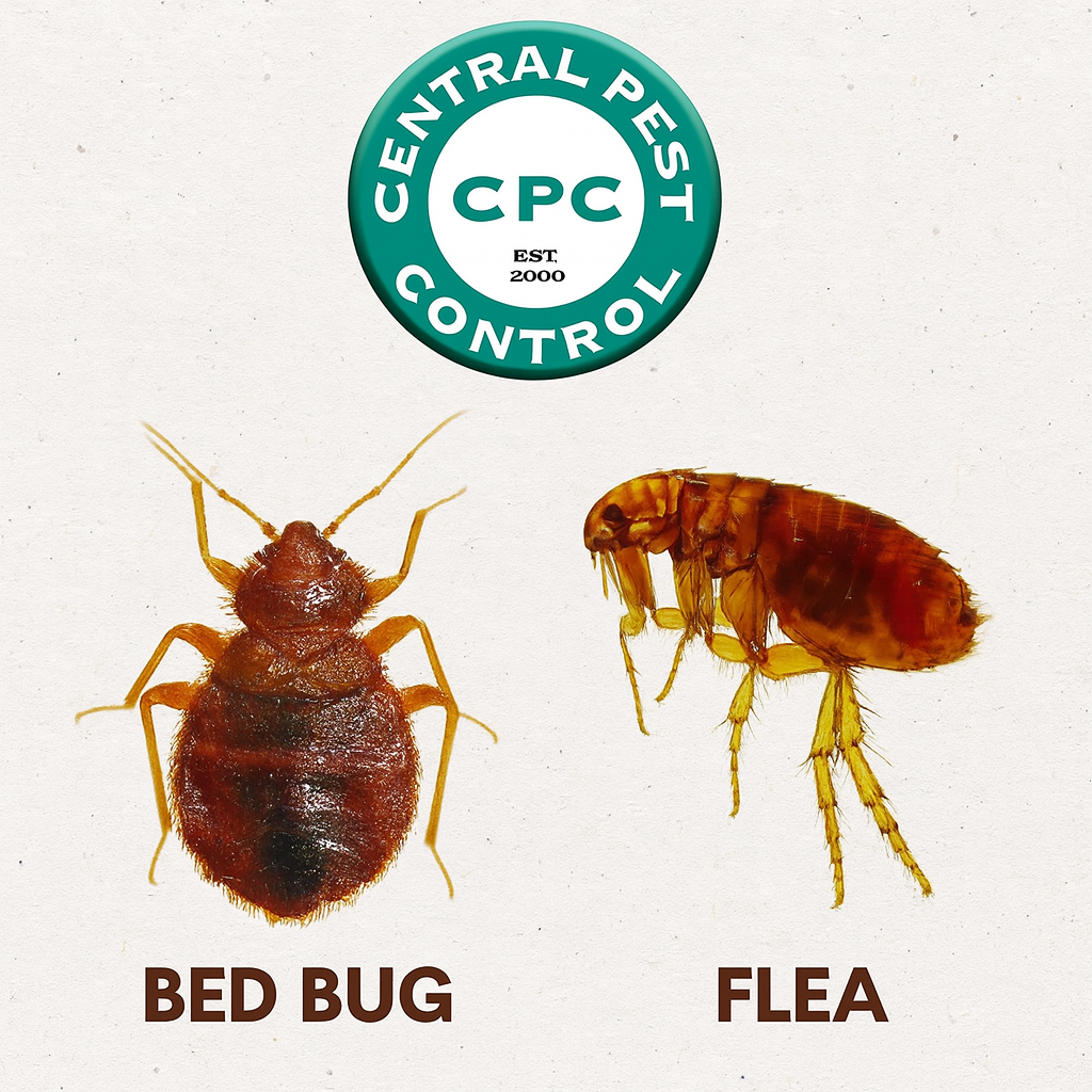the difference between bed bugs and fleas is huge when it comes to treatment