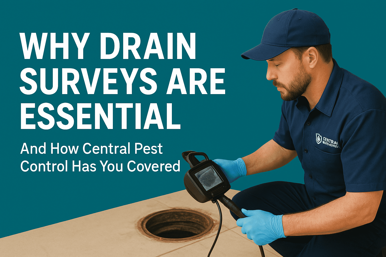 Why Drain Surveys Are Essential And How Central Pest Control Has You Covered