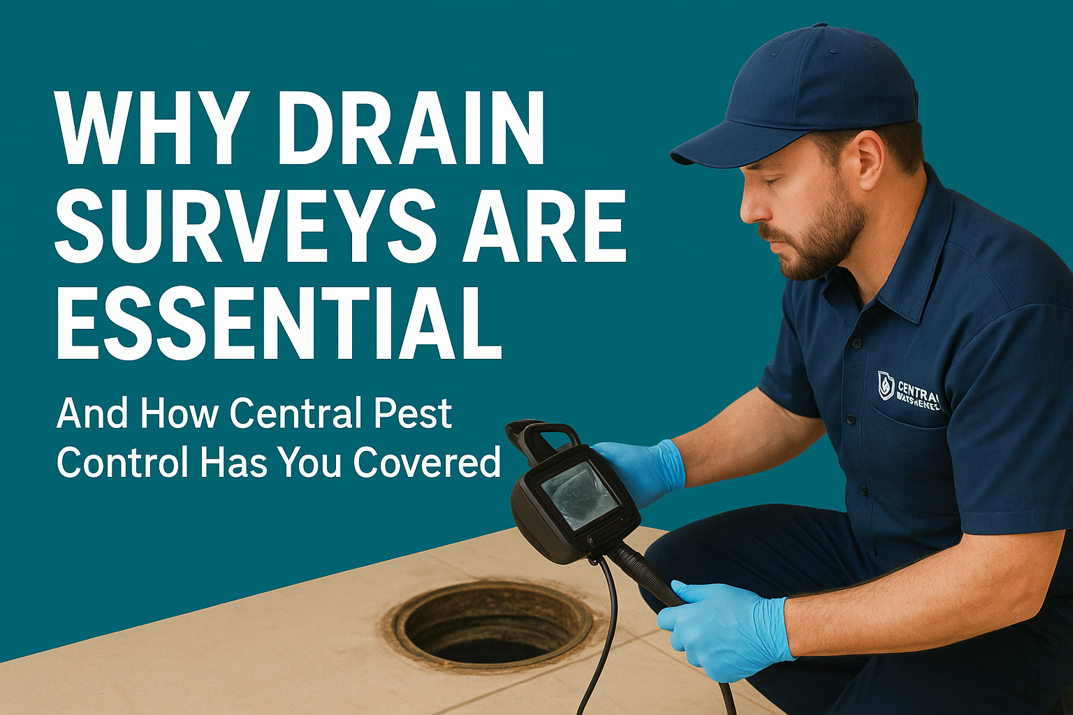 Why Drain Surveys Are Essential And How Central Pest Control Has You Covered