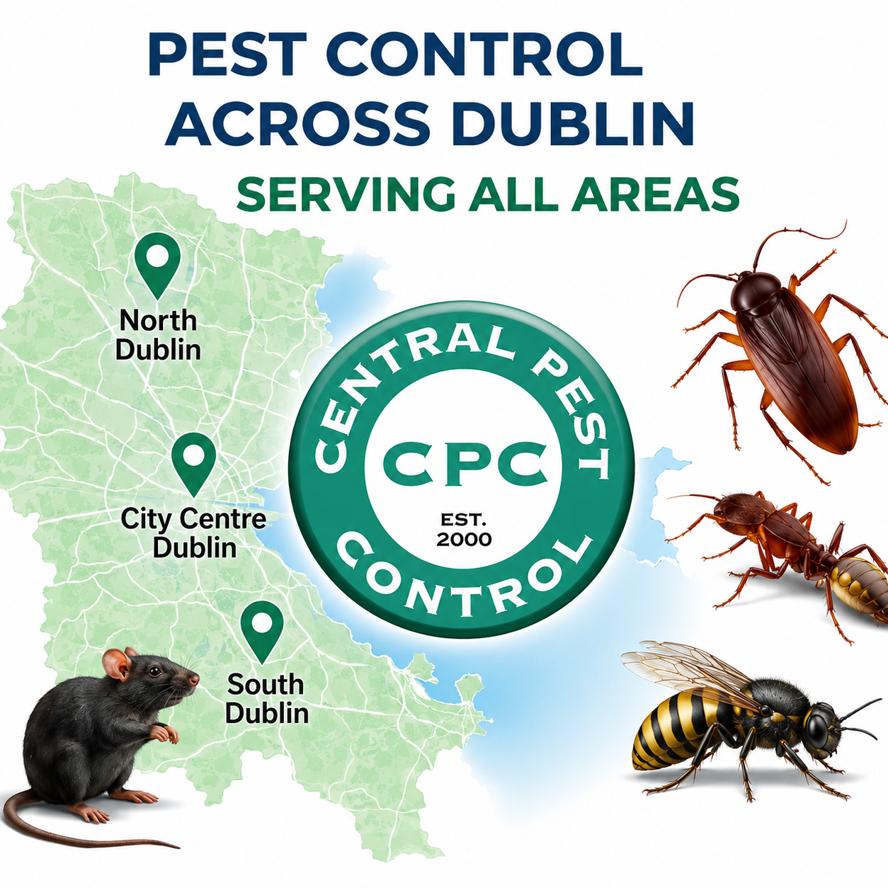 If you’re looking for reliable pest control in Dublin, Central Pest Control is here to help.