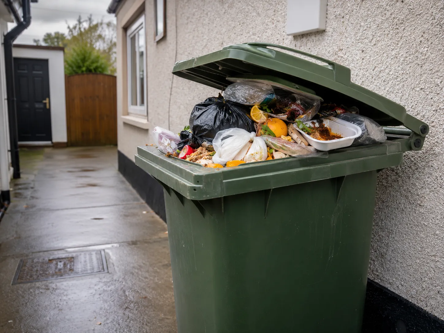 Food waste that attracts rats to your house