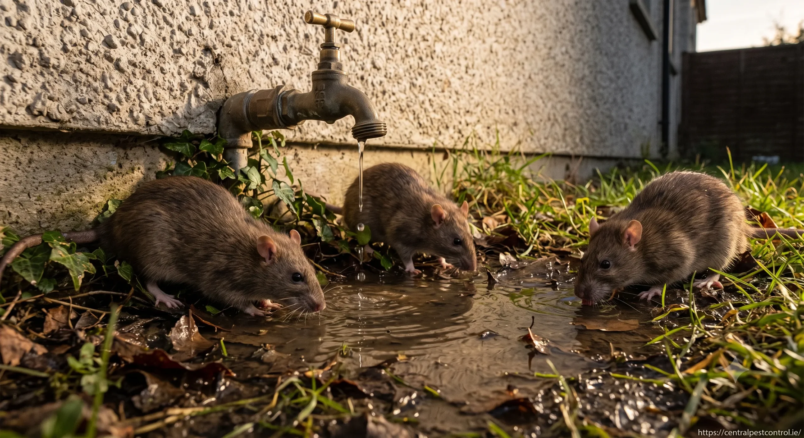 Home entry points that attract rats indoors