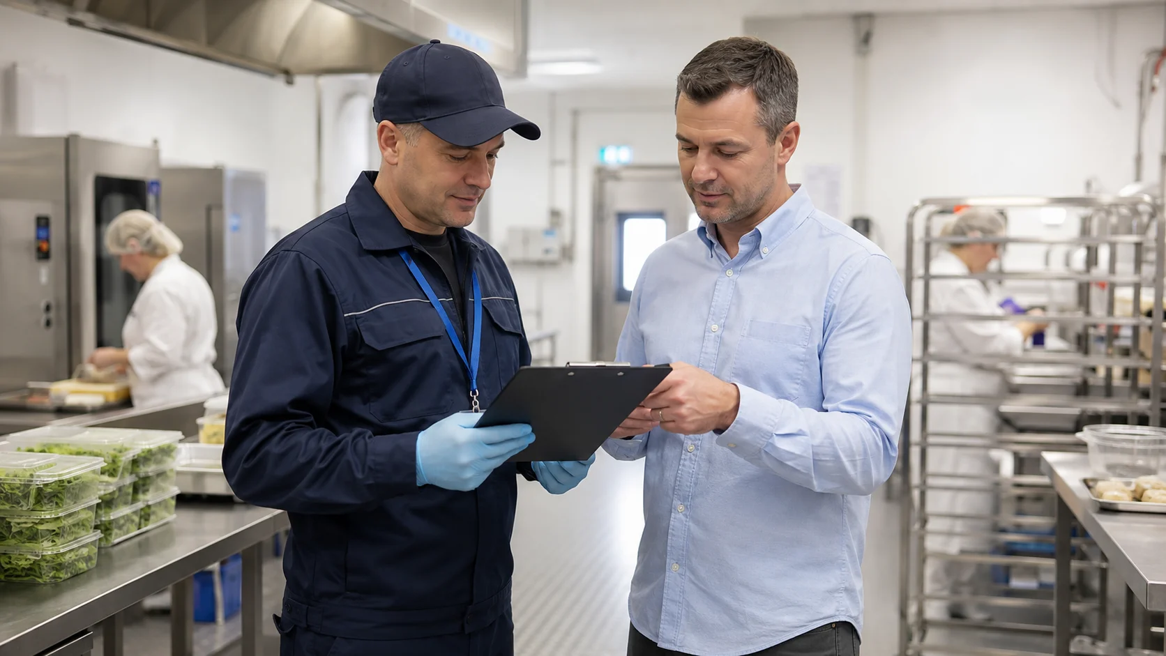 Commercial pest control contract for an Irish food business