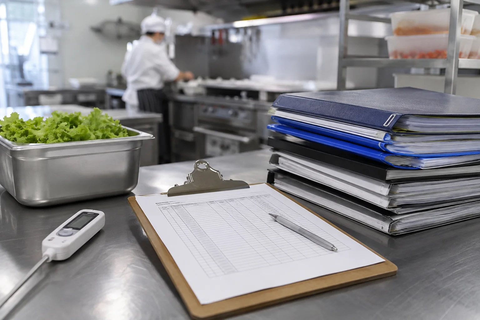 HACCP and food safety records ready for an EHO inspection